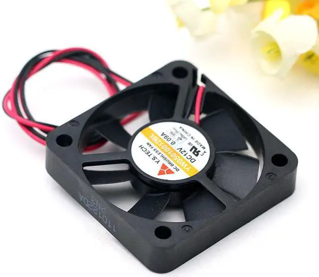Alt view image 4 of 5 - Ultra Quiet  Y.S Tech Yw05010012bl 5010 12v 0.09a Storage Battery Charger Fan