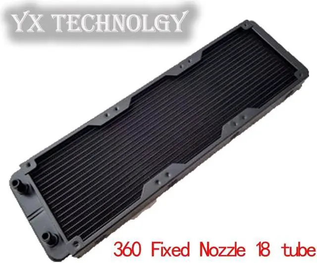 Alt view image 2 of 3 - 360 Pure aluminum PC Water Cooling Radiator drainage beauty instrument radiator Semiconductor