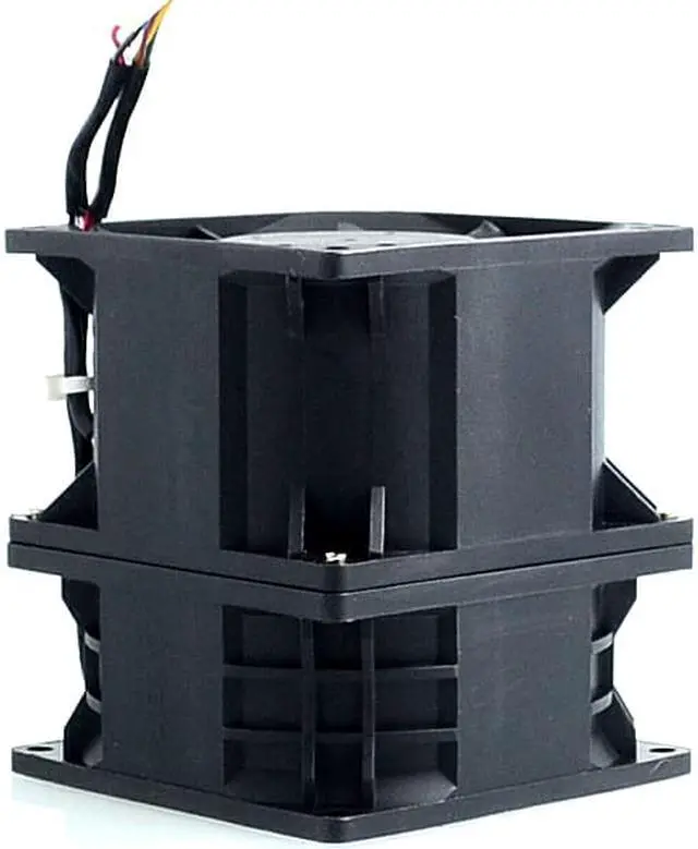 Alt view image 6 of 6 - 8cm high speed car booster fan violence in 8090 12V 5.88A GFB0812DHU  Delta 80*80*90mm