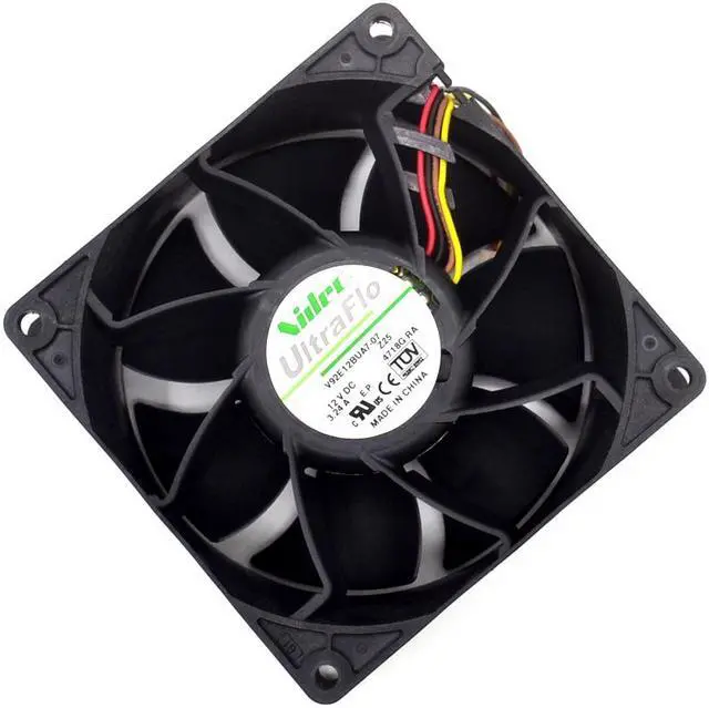 Alt view image 5 of 6 - Cooling Fan 9238 V92E12BUA7-07 T35A3 12V 3.24A  FRONT SYSTEM FAN ASSY ML330 G6 ML150 G6 519740-001 2pcs/lot