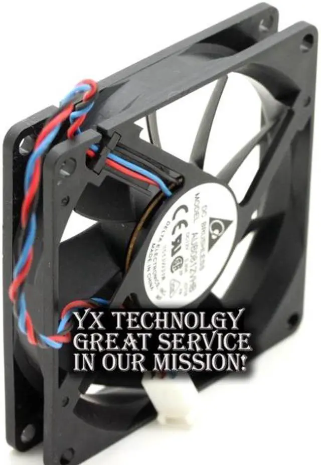 Alt view image 6 of 6 - AUB0812VHB 8015 8cm 12V 0.30A slim chassis, power supply cooling fan  DELTA 80*80*15mm