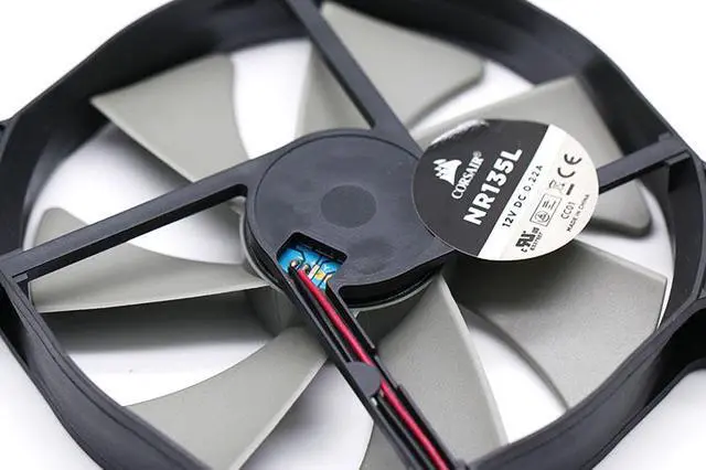 Alt view image 3 of 3 - 135mm fan NR135L 13.5cm 12V 0.22A HX750/1000 Power Cooling Fan case chassis cooler