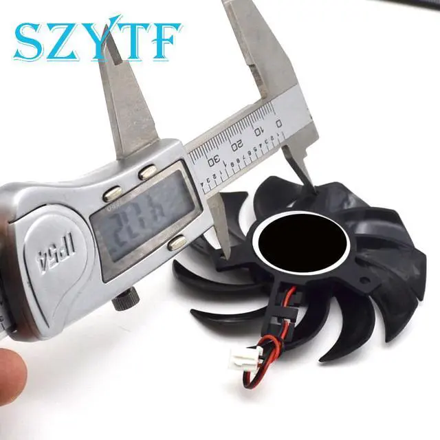 Alt view image 3 of 5 - video card fan Graphics card fan GA81S2U -NNTB Diameter 75mm DC12V 0.38A