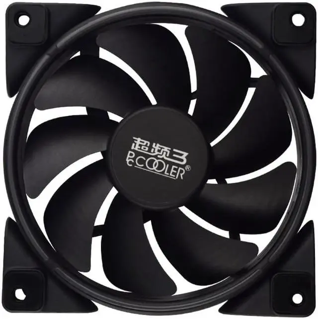 Alt view image 5 of 6 - RGB Single halo 12cm Computer Case Fan 4PIN RGB Quiet PWM Fans 120mm CPU Cooler Water Cooling Replace Fan