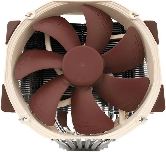 Alt view image 2 of 5 - NH-D15 6 Heatpipe CPU Cooler Twin Towers Double NF-A15 140mm PWM Cooling fan quiet For Intel LGA 115x 2011 2066 AM4 AM3