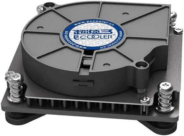 Alt view image 4 of 4 - C81H Utral-Thin 29mm Turbo PWM fan 1U Server HTPC mini case all-in-one PC Cooling For Intel 1150 1151 1155 1156