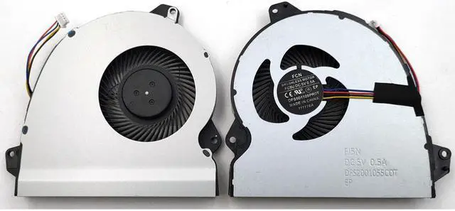 Main image of New For Asus ROG Strix FX53VD FX53VD-ES74 FX53VD-MS72 FX53VD-RH71 FX53VE FX53VE-MS74 FX53VW FX53VW-GH71 Laptop CPU Cooling Fan