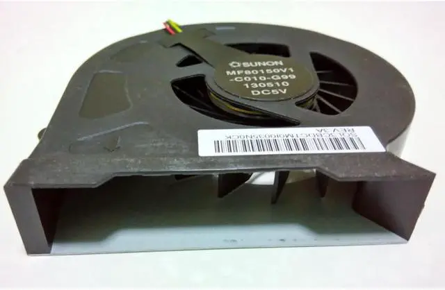 Alt view image 2 of 4 - New For Toshiba Qosmio X70 X70-ABT2G22 X70-ABT3G22 X75 X75-A7103KL Series Laptop CPU Fan MF80150V1-C010-G99