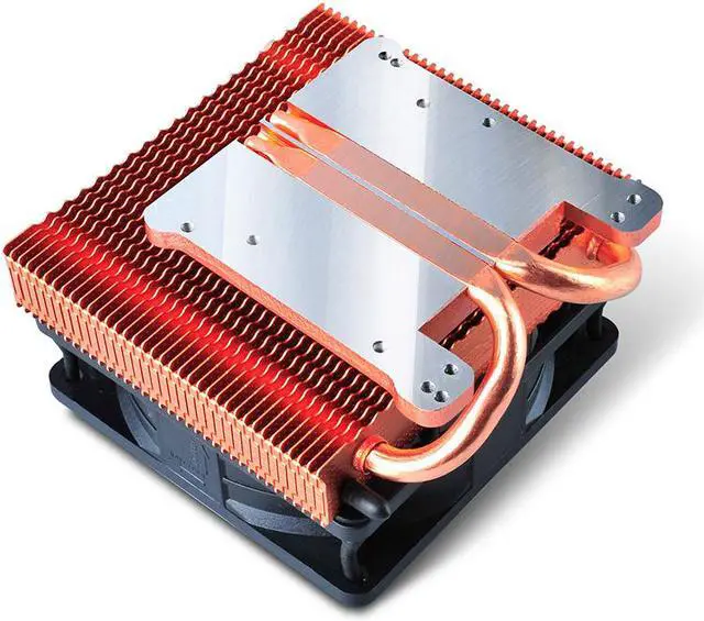 Alt view image 2 of 5 - K80 2 copper heatpipe copper plating heatsink Graphics card cooler 80mm quiet fan VGA cooling GPU radiator 3pin & Molex