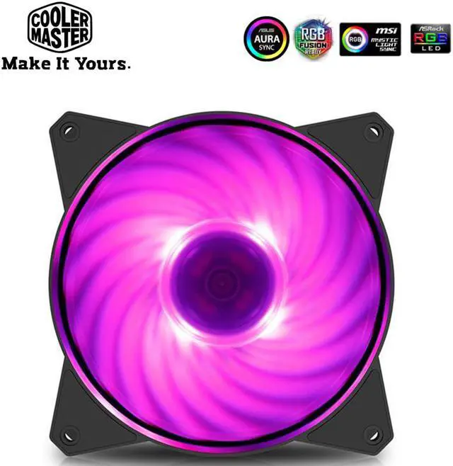 Main image of Cooler Master R4-C1DS-20PC-R1 MF120 12cm RGB 4PIN Case Fan Quiet PC Radiator CPU Cooler Water Cooling Replaces Fans