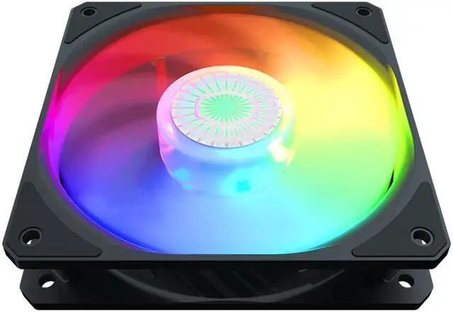 Alt view image 3 of 6 - Cooler Master SickleFlow 120 ARGB Computer Case Cooling fan silence CPU cooler PWM fans For Asus Aura ASRock MSI RGB motherboard