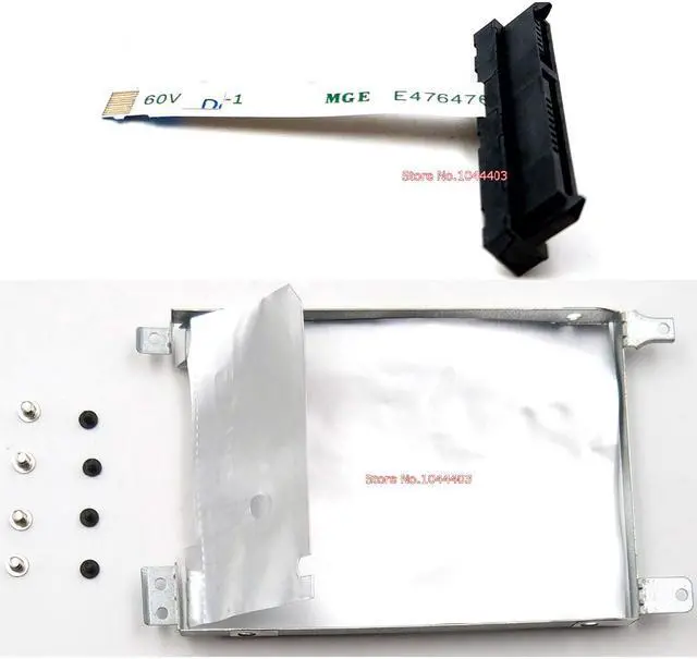 Main image of New HDD caddy For Lenovo Y520 R720 Y520-15IKBN Hard Drive holder Bracket + Hard Drive HDD Connector Cable NBX0001KF00