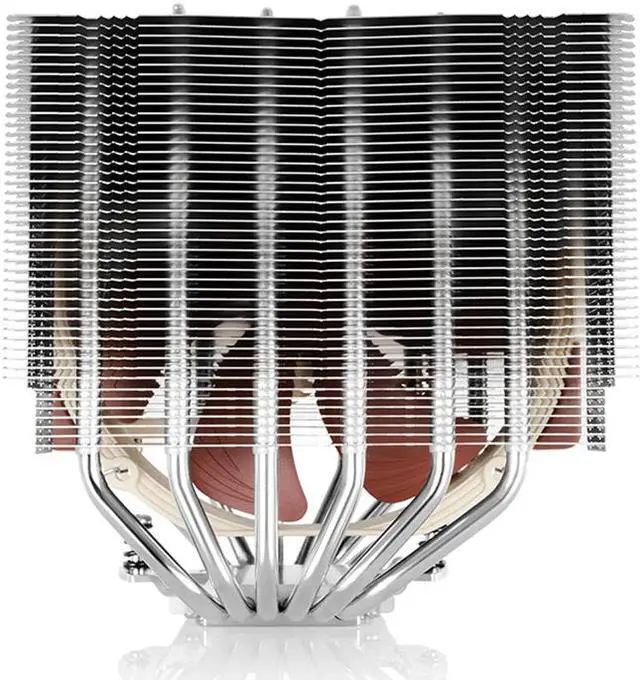 Alt view image 3 of 6 - NH-D15S 6 Heatpipe Twin Towers CPU Cooler 140x150x25mm PWM Cooling fan quiet For Intel LGA 115x 2011 2066 AMD AM4 AM3