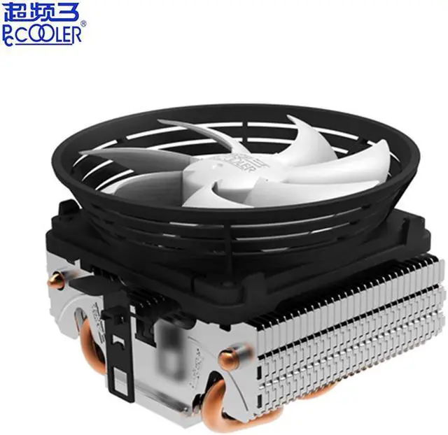 Main image of V4 2 Heat pipe CPU Cooler Radiator 10cm quiet fan For AMD AM3 AM2 Intel LGA 775 1151 1150 1155 1156 CPU Cooling fan
