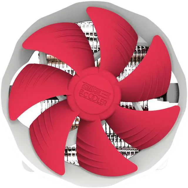 Alt view image 3 of 6 - V6 4 Copper Heatpipes CPU Cooler Radiator For AMD Intel 775 1150 1151 1155 1156 120mm 4pin PWM CPU Cooling fan PC quiet