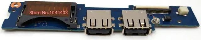 Alt view image 2 of 4 - New for Samsung NP 530U3B 530U3C 532U3C 532U3X 535U3C 540U3C 540U3C Series USB Power Button Board Card Reader BA92-09691A