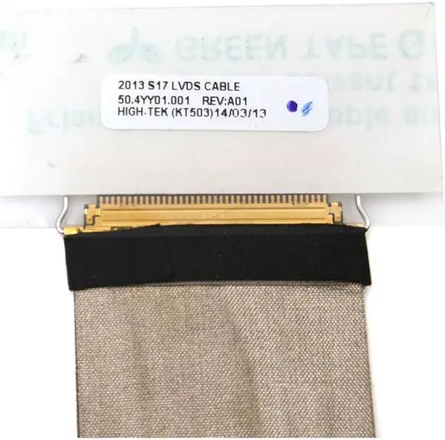 Alt view image 3 of 4 - New For HP ProBook 470 G0 G1 S17 Series Laptop LCD Video Cable 723646-001 50.4YY01.001