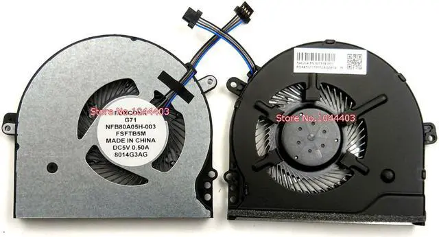 Main image of New Laptop CPU Cooling Fan For HP Pavilion 15-CC 15-CC708TX 15-CC715TX 15-CC710TX TPN-Q191 Cooler 927918-001 NFB80A05H-003