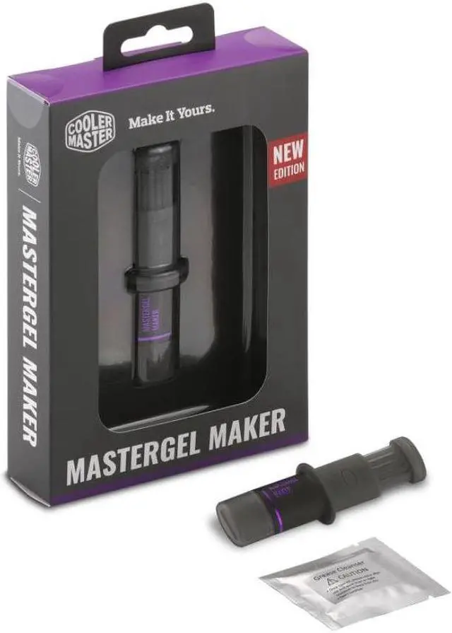 Main image of 2019 New MasterGel Maker (1.5ml) Ultra-High Performance Nano-tech Diamond Particle Thermal Paste by Cooler Master