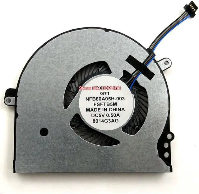 Alt view image 3 of 3 - New Laptop CPU Cooling Fan For HP Pavilion 15-CC 15-CC708TX 15-CC715TX 15-CC710TX TPN-Q191 Cooler 927918-001 NFB80A05H-003