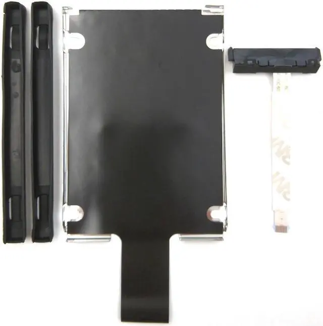 Alt view image 2 of 3 - New for HP OMEN 15-AX000 15-AX020CA 15-AX033DX 15-AX039NR 15-AX043DX 15-AX100 15-AX101TX Series HDD Cable & Caddy & Rubber Rail