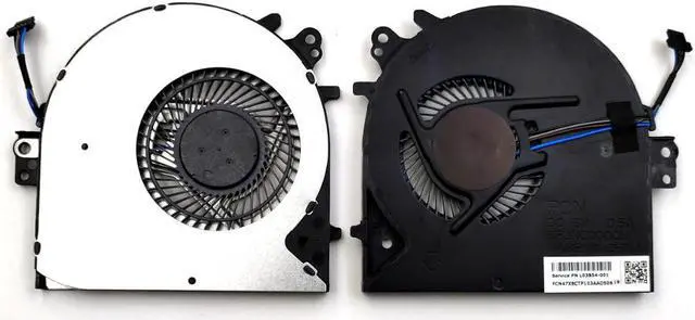 Main image of New For HP Probook 450 455 470 G5 Series Laptop CPU Cooling Fan L03854-001 0FJNC0000H