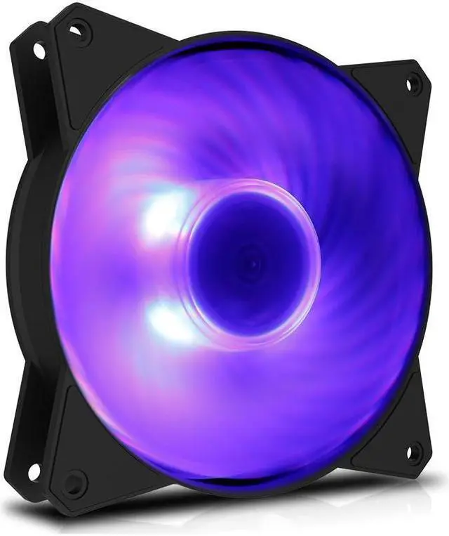 Alt view image 4 of 7 - MasterFan MF120R RGB (PWM) with Hybrid-Design Fan Blade, Speed Profiles, Jam Protection, and Customizable Color Options by Cooler Master