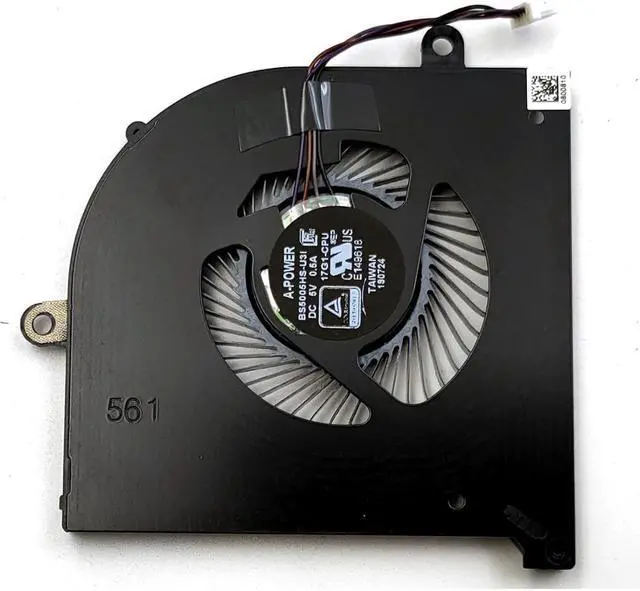 Alt view image 2 of 3 - New For MSI GS75 Stealth 9SG 9SF 9SE 8SG 8SF 8SE P75 Creator MS-17G1 MS-17G2 Laptop CPU Cooling Fan