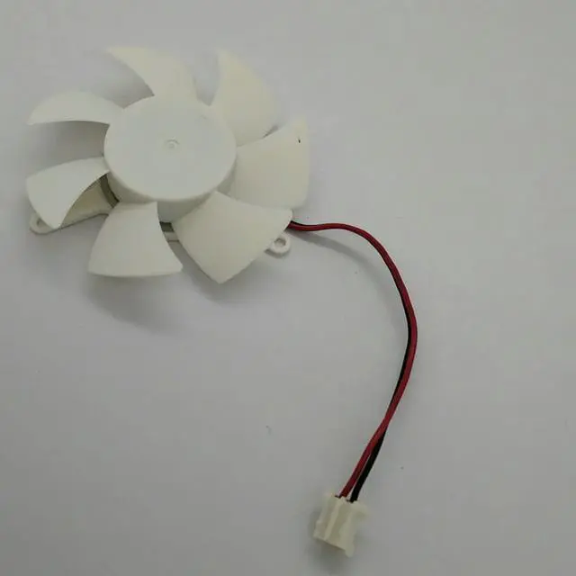 Alt view image 3 of 5 - Diameter 45mm PLD05010S12L 0.1A 2pin Vedio Card VGA Cooler Fan  nVIDIA Gece GT220 GTS210 210-TC512D3 Cooling FAN
