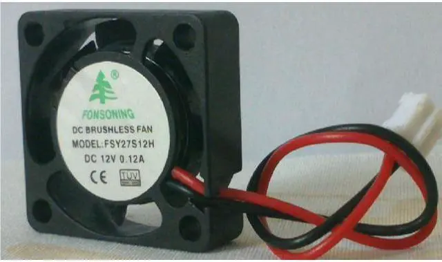 Main image of FSY25S12L FSY25S12m FSY25S12H FSY27S12H 2507 dc12v 0.12a ad0212lb-k5 cooling fan 25*25*07MM