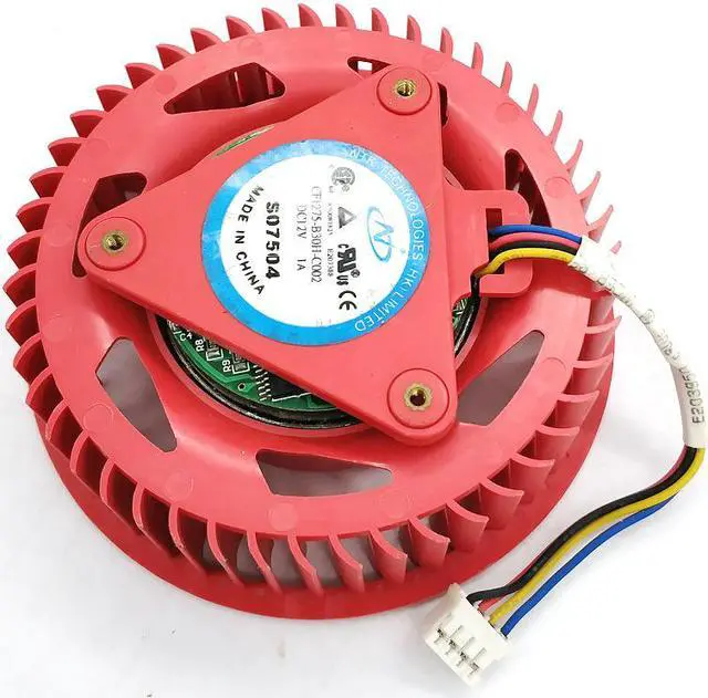 Main image of CF1275-B30H-C002  ATI HD4870 HD4890 HD5850 HD5870 HD5970 HD5770 DC 12V 1A Graphics Card Cooling