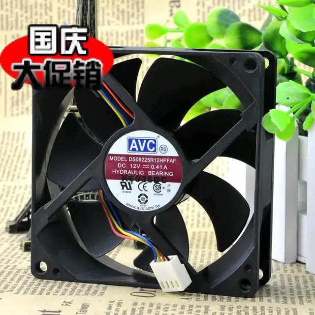Alt view image 2 of 4 - AVC 9CM DS09225T12H DS09225T12HPFAF DS09225R12HPFAF 9225 12V 0.41A DS09225R12HCooling Fan