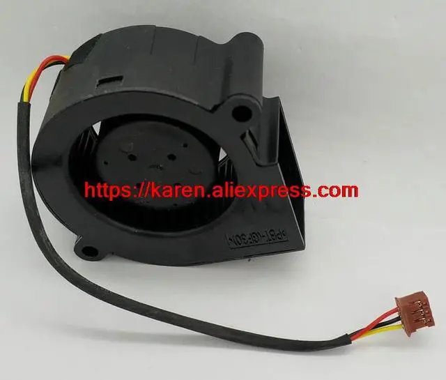 Alt view image 3 of 4 - adda 5cm AB05012DX200600 AB05012DX200300 5020 12v 0.15a Blower Cooling fan