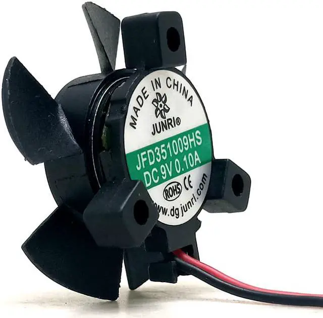 Alt view image 3 of 5 - JFD351009HS DC9V 0.10A 2Lines Computer Cooling Fan