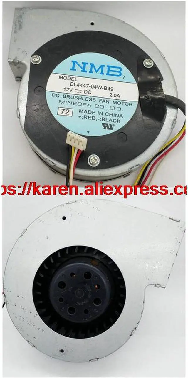 Main image of NMB 11028 12V 2.0A BL4447-04W-B49 Blower cooling fan