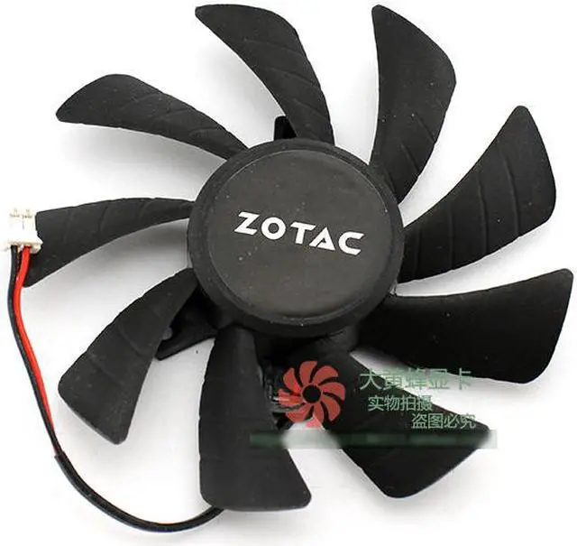 Alt view image 2 of 4 - ZOTAC GTX1050 GTX1050ti Mini Graphics Video card cooling fan GA915S2H