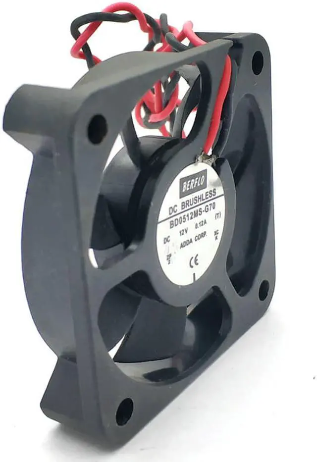 Alt view image 3 of 5 - BD0512MS-G70 5010 12v 0.12a  adda COOLING FAN 50*50*10MM