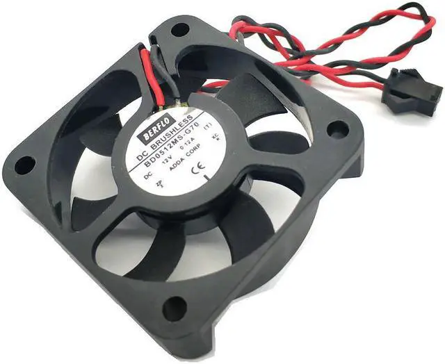 Alt view image 4 of 5 - BD0512MS-G70 5010 12v 0.12a  adda COOLING FAN 50*50*10MM