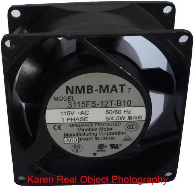 Lot De 18 Ventilateurs NMB 3115FS-12T-B30 80x80x38mm AC115V Pour Onduleur