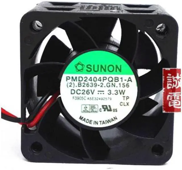 Main image of PMD2404PQB1-A 26V 3.3W 4CM  40 * 40 * 28 Inverter fan
