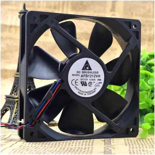Main image of For DELTA AFB1212VH 12025 12V 0.60A 3 line for Huawei dedicated fan cooling fan