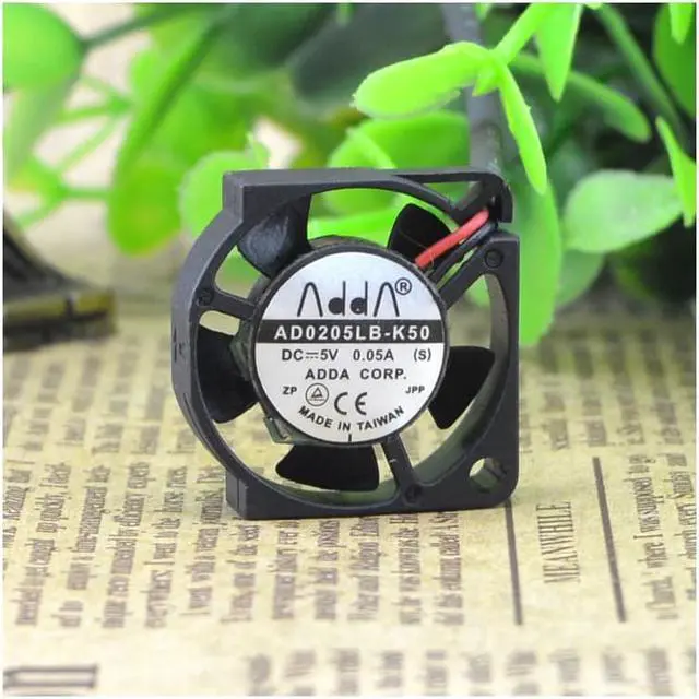 Alt view image 3 of 5 - ADDA AD0205LB-K50 2.5CM 2506 5V0.05A ultra-thin mini notebook cooling fan