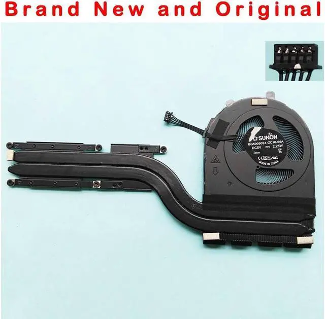 Main image of New Original cpu cooling heatsink with fan for ThinkPad E480 E580 SWG Thermal Cooler  01LW123 01LW122 01LW124 EG5050S1-CC10-S9A
