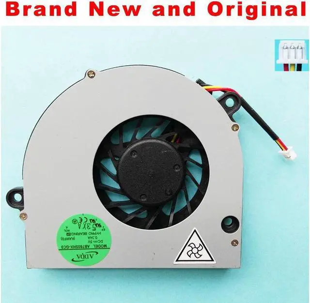 Main image of New original CPU fan for Acer Aspire 5332 5516 5517 5732Z 5732ZG cpu cooling fan cooler AB7605HX-GC3 KAWF0 GB0575PFV1-A