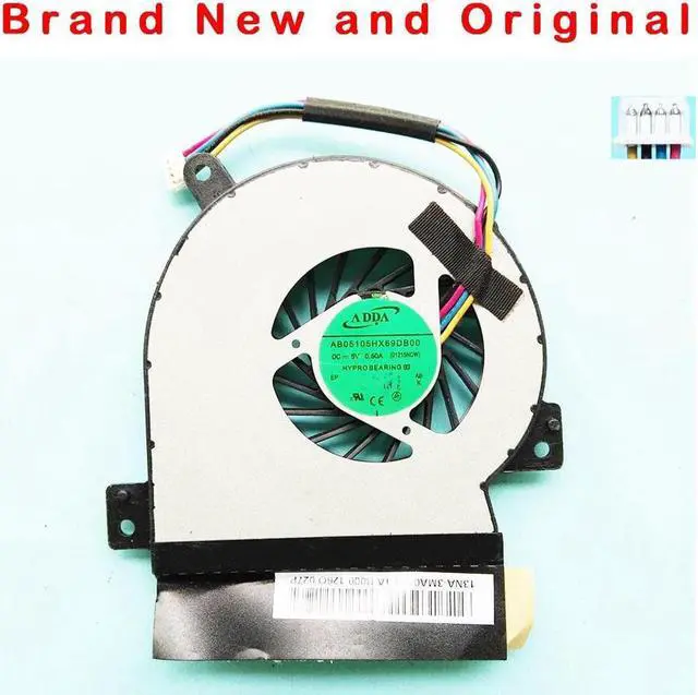 Main image of New CPU fan for ASUS EPC 1215N VX6 1215CT1215B EPC 1215T 1215P cpu cooling fan cooler AB05105HX69DB00 01215NCW