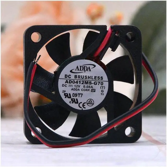 Main image of For  ADDA 12V 0.08A 4010 AD0412MS-G70 3D Printer Mute Ultra-thin 4cm fan