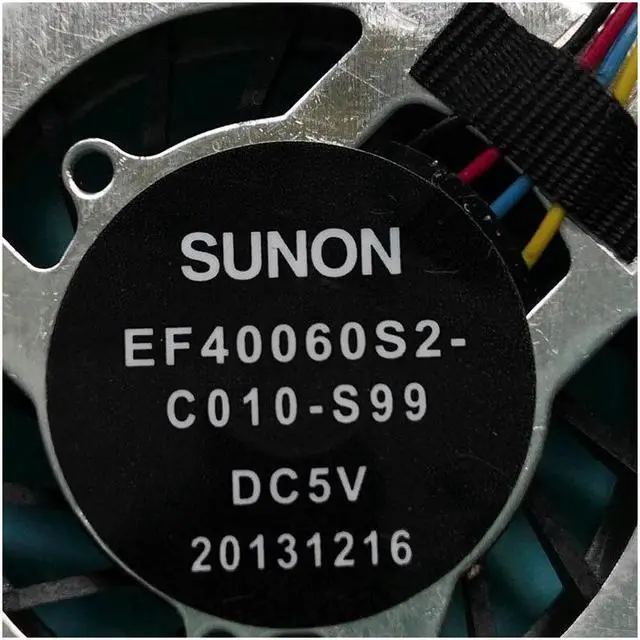Alt view image 2 of 3 - New and Original CPU fan for SUNON EF40060S2-C010-S99 1104-00287 laptop CPU cooling fan cooler heatsink radiator