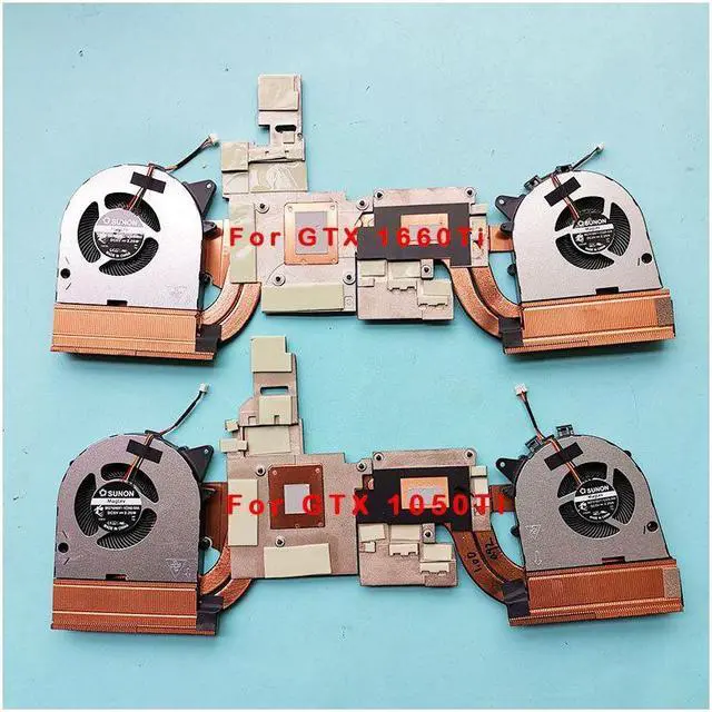 Alt view image 2 of 2 - New original CPU GPU cooling heatsink with fan cooler for Lenovo Legion Y540P Y7000P MG75100V1-1C020-S9A MG75090V1-1C040-S9A