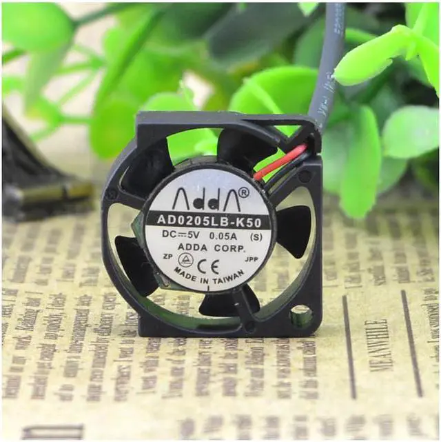 Alt view image 2 of 5 - ADDA AD0205LB-K50 2.5CM 2506 5V0.05A ultra-thin mini notebook cooling fan