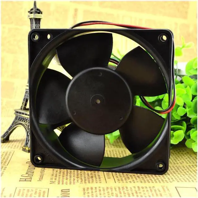 Alt view image 4 of 5 - PAPST4214 axial fan 120 * 120 * 38mm cooling fan 12cm fan 24V cooling fan